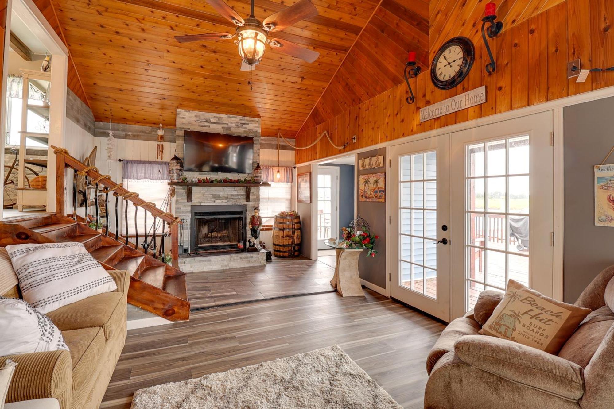 Oceanfront Milford Home With View And Boat Access Bagian luar foto