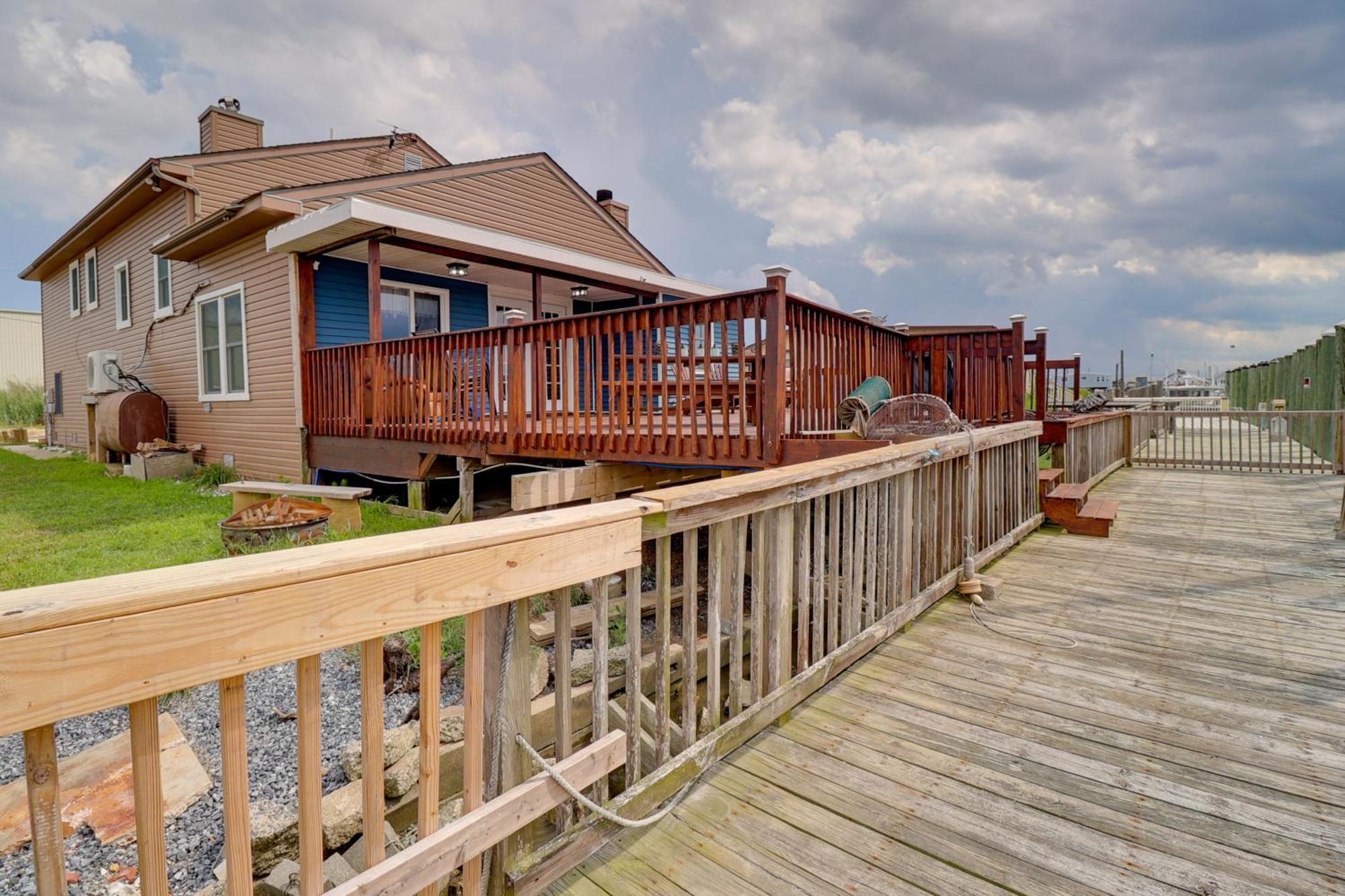 Oceanfront Milford Home With View And Boat Access Bagian luar foto