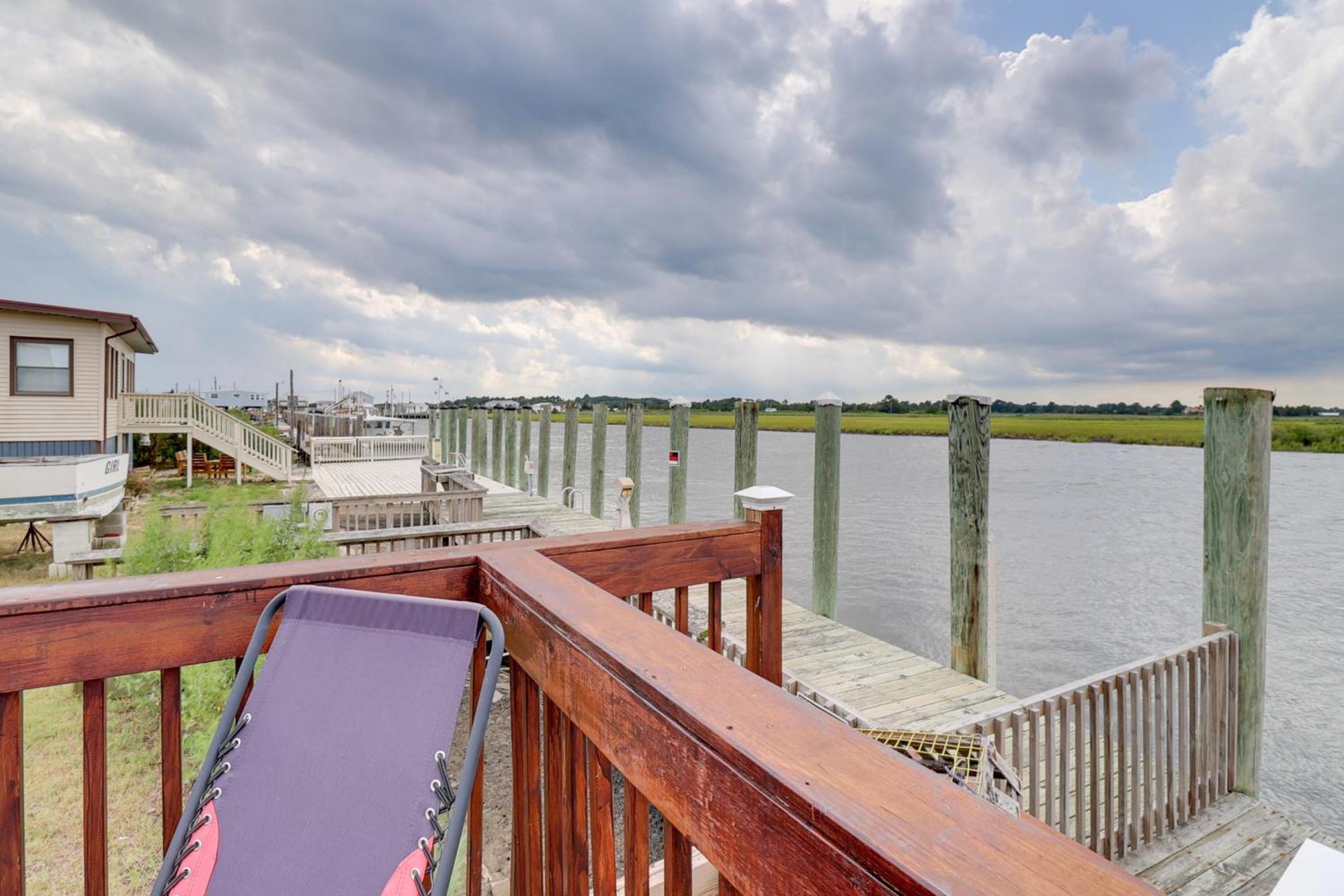 Oceanfront Milford Home With View And Boat Access Bagian luar foto